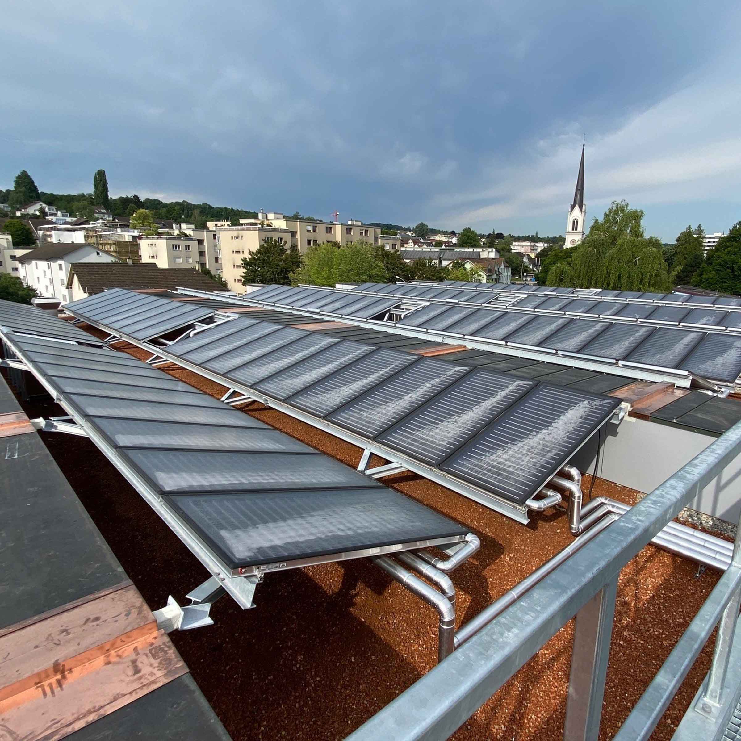 Solar für die Schule Egelsee in Kreuzlingen