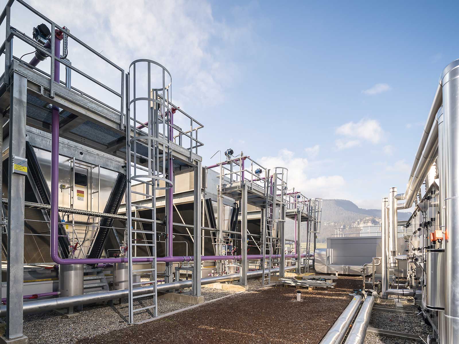 Gebäudetechnik für die Bell Schweiz AG durch die Hälg & Co. AG Bern.