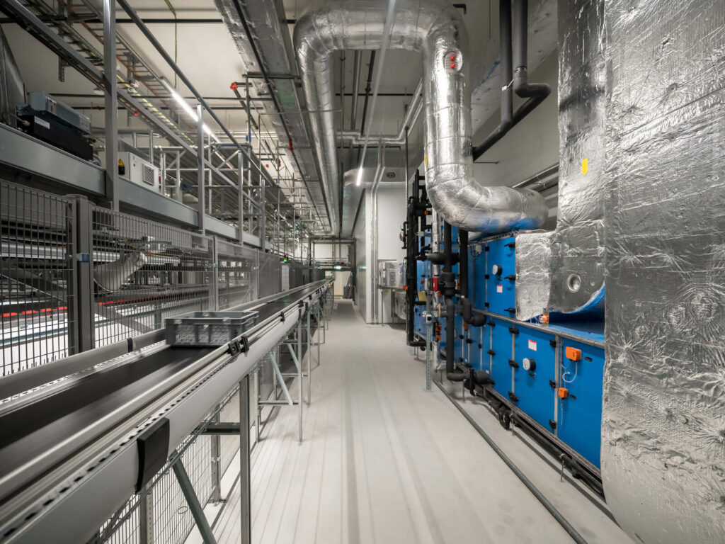 Die Hälg & Co. AG Bern realisierte für die Bell Opera Holinden in Oensingen die anspruchsvolle Kälte- und Lüftungstechnik.