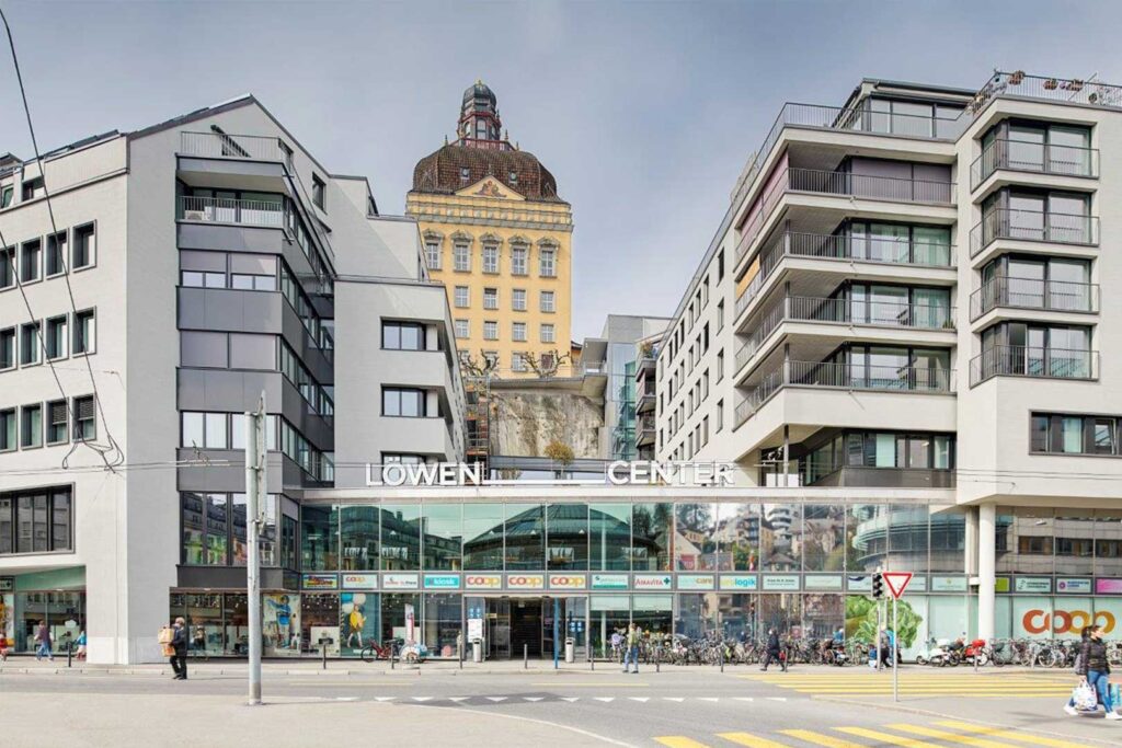 Shoppingcenter Löwencenter in Luzern