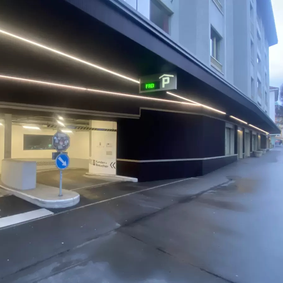 Parkhaus Himmelrich in Luzern
