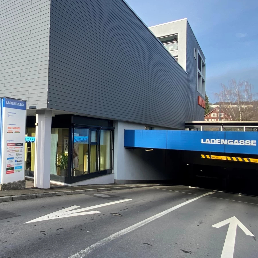 Parkhaus Ladengasse in Ebikon.