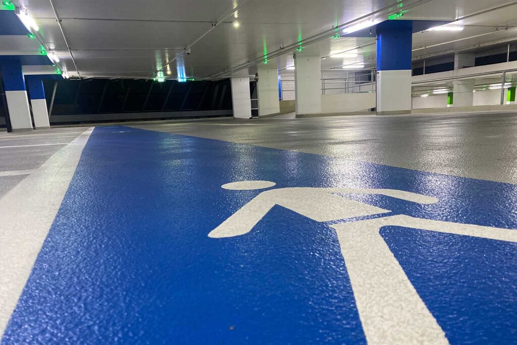 Parking Management durch die Hälg Facility Management AG.
