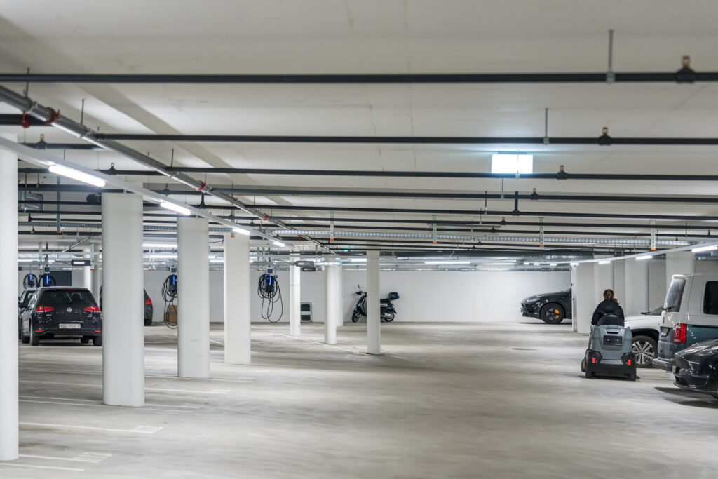 Parking Management durch die Hälg Facility Management AG.