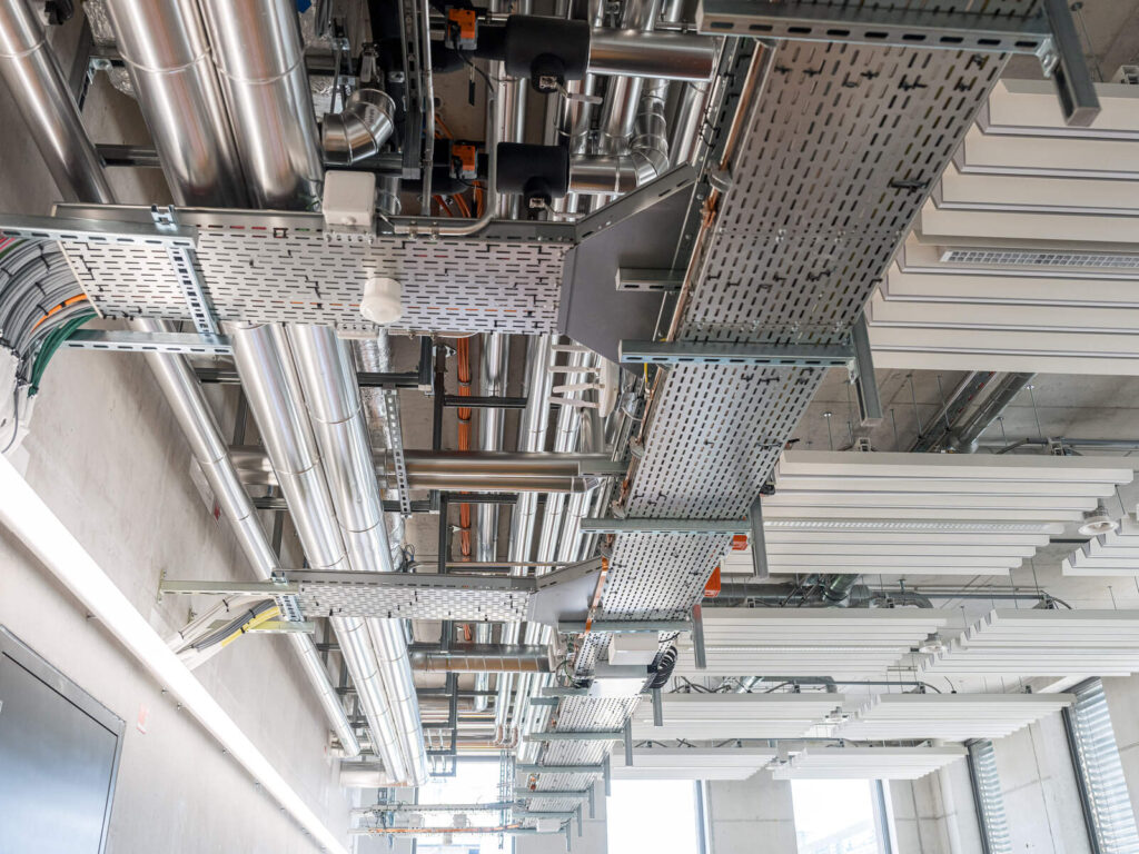 Gebäudetechnische Anlagen für das DSM Werk Sisseln, realisiert durch die Klima AG Basel