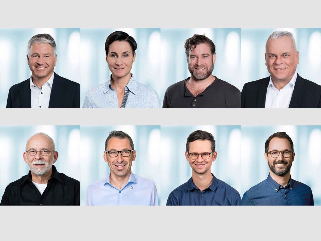 Weitere zentrale Ansprechpersonen der Hälg Group