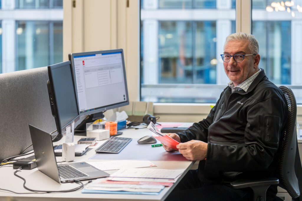 Eine Ansprechperson für den schweizweiten Service