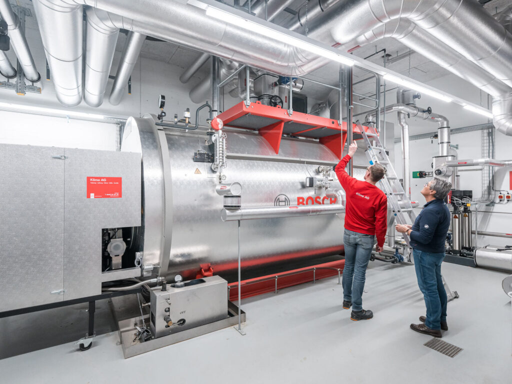 Gebäudetechnik für die BWT AG in Aesch