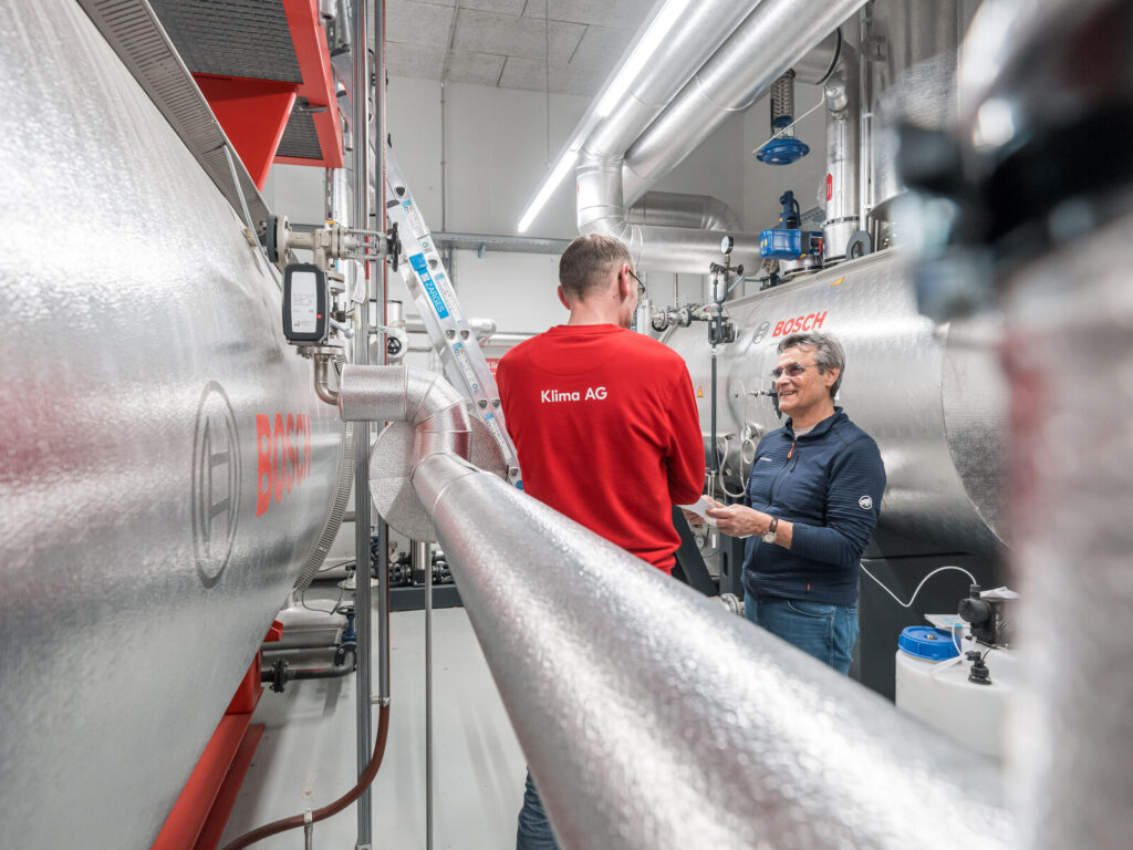 Gebäudetechnik für die BWT AG in Aesch