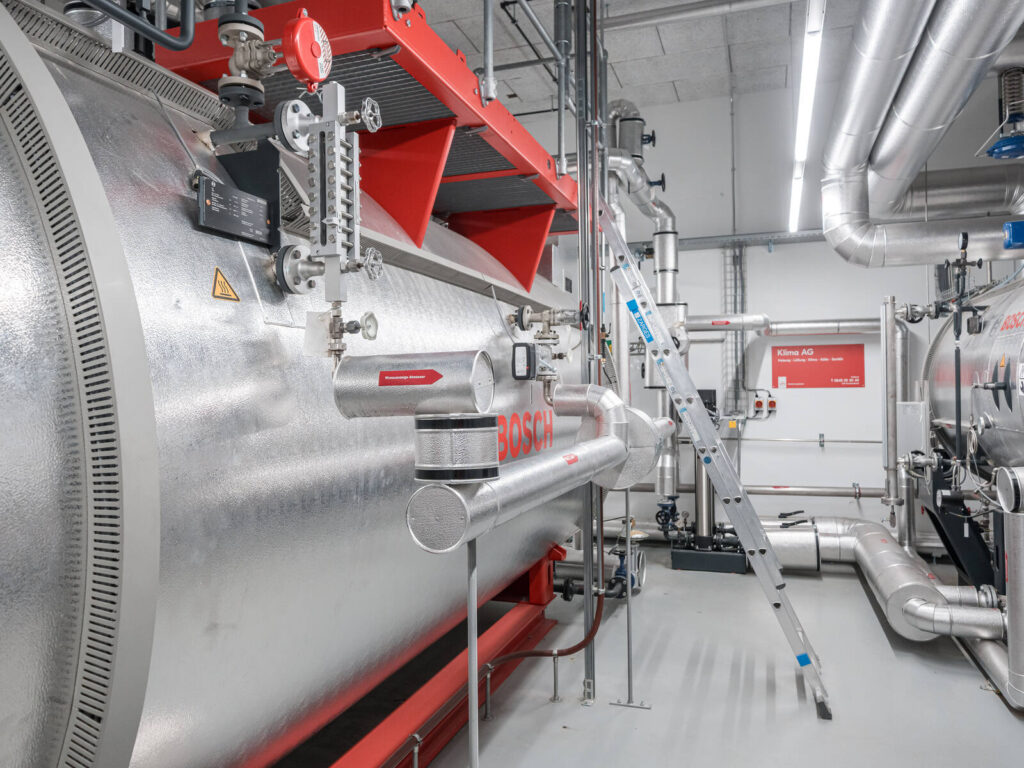 Gebäudetechnik für die BWT AG in Aesch