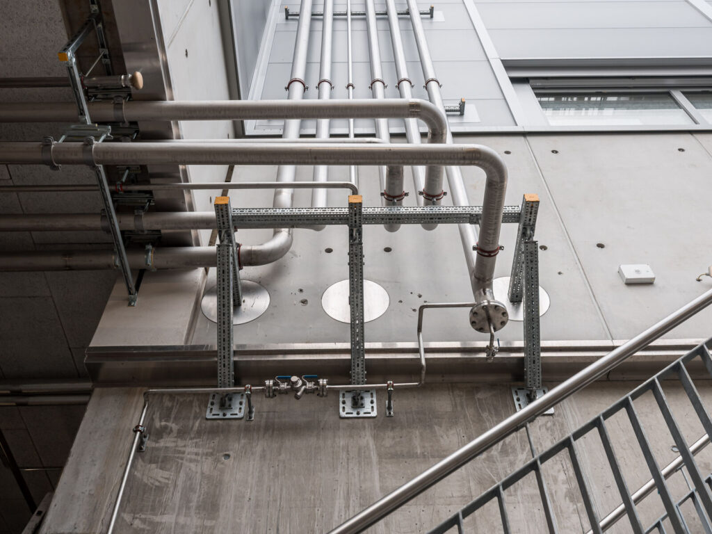 Gebäudetechnik für die BWT AG in Aesch