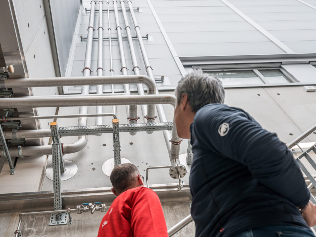 Gebäudetechnik für die BWT AG in Aesch