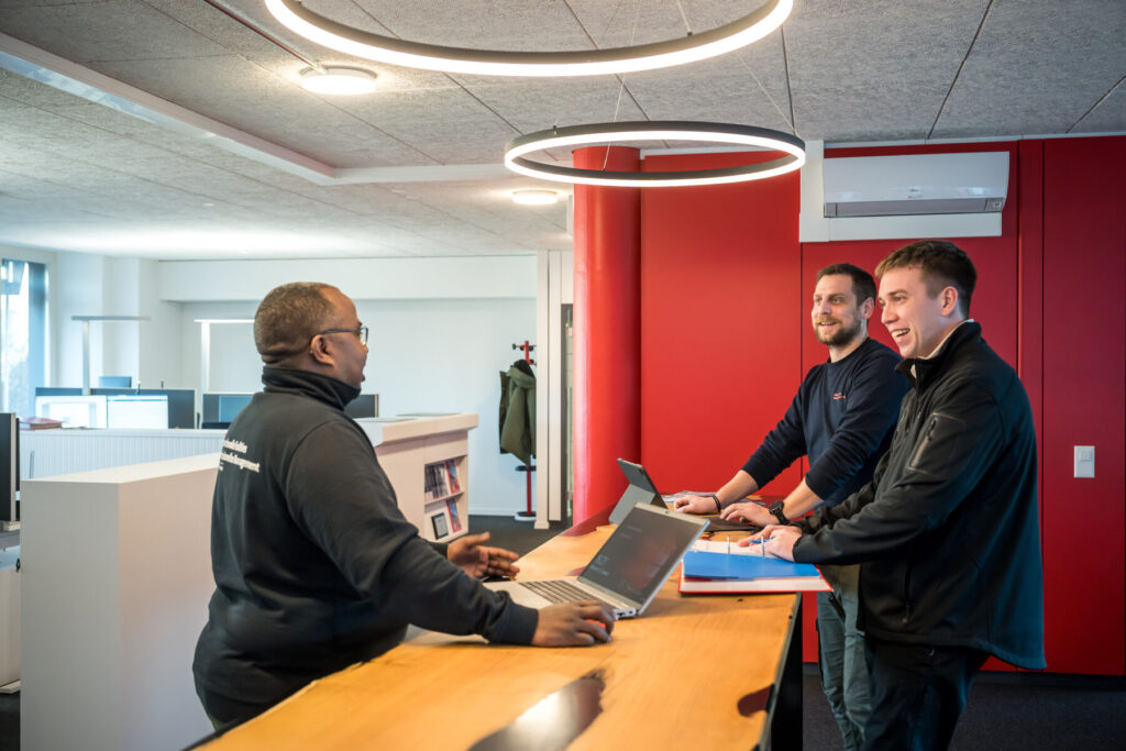 Team der Hälg Facility Management AG in Bern