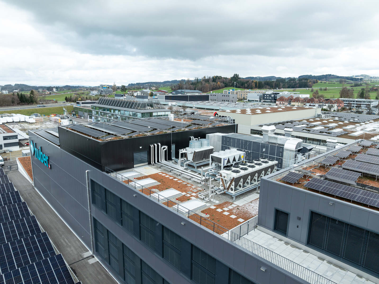 Neubau Huber Kunststoffe AG in Gossau