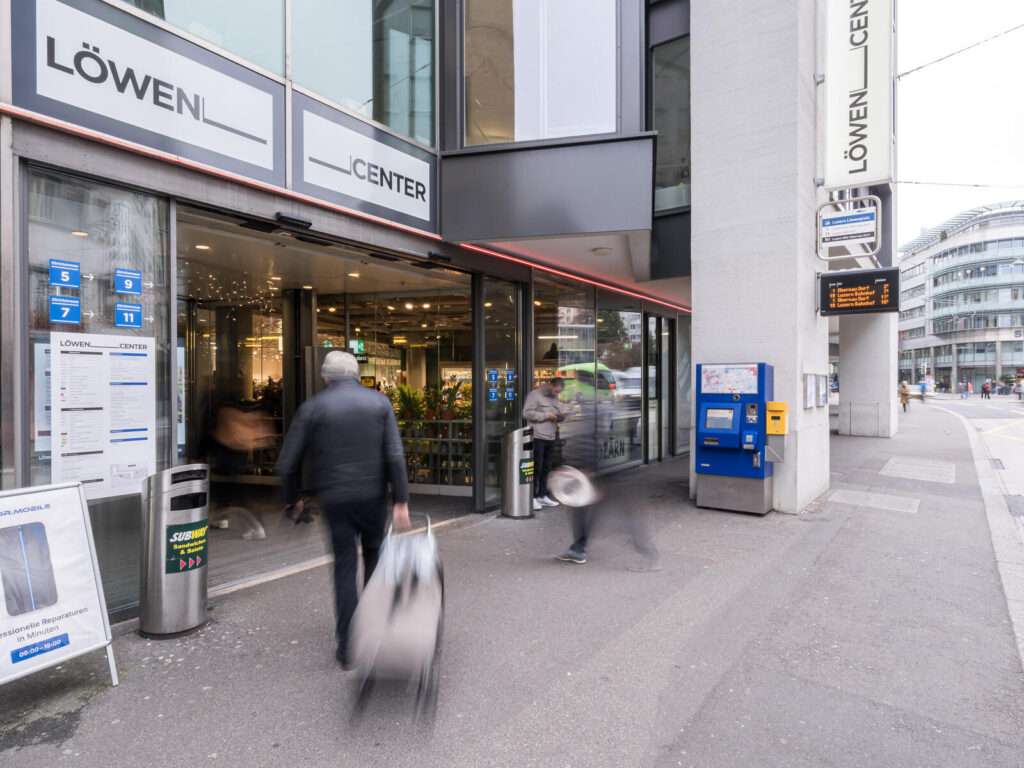 Hälg Facility Management im Löwencenter in Luzern