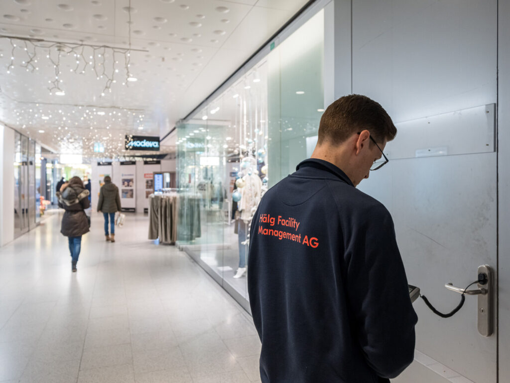 Hälg Facility Management im Löwencenter in Luzern