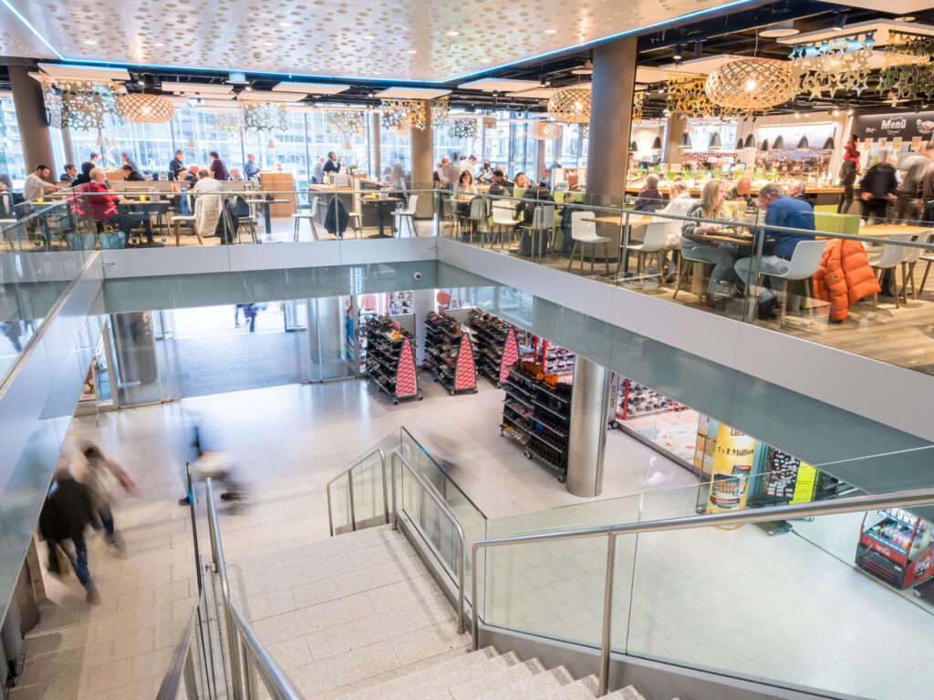 Hälg Facility Management im Löwencenter in Luzern