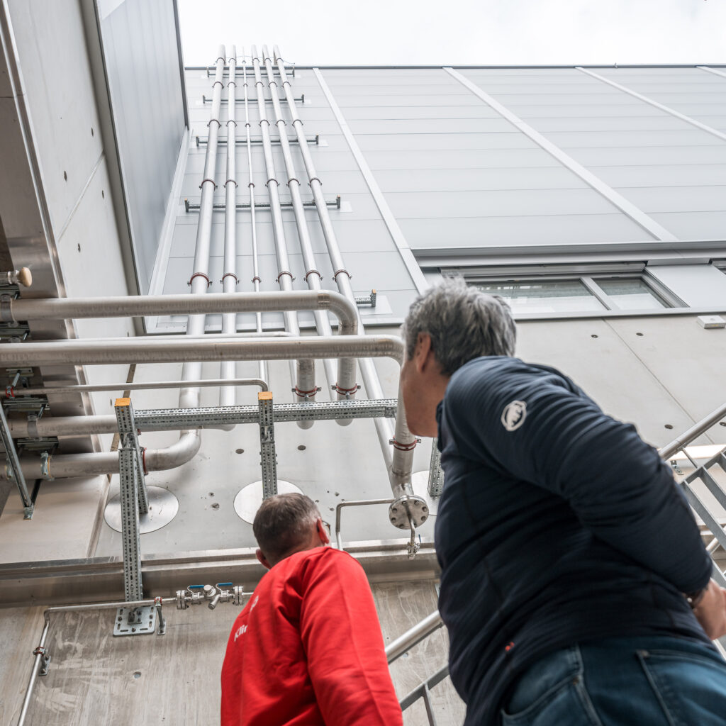 Gebäudetechnik für BWT in Aesch durch die Klima AG Basel
