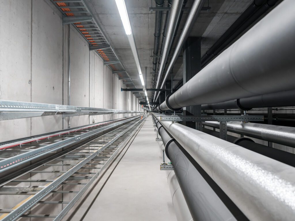 Heizung und Kälte für das Kantonsspital Aarau, installiert durch die Hälg & Co. AG Zürich