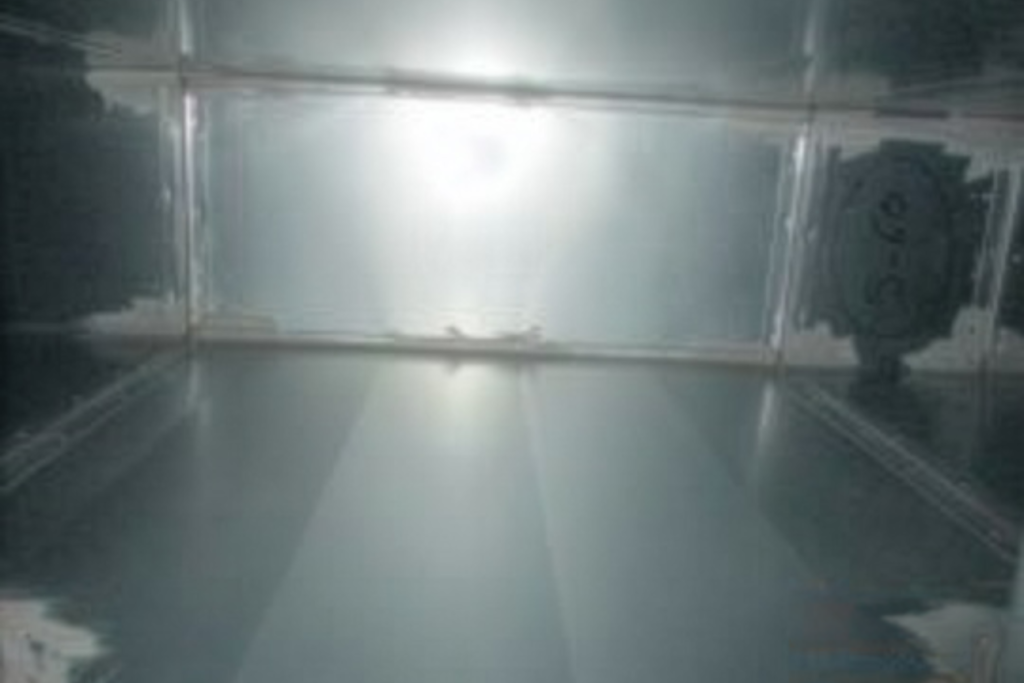 Lüftungskanal nach der Reinigung