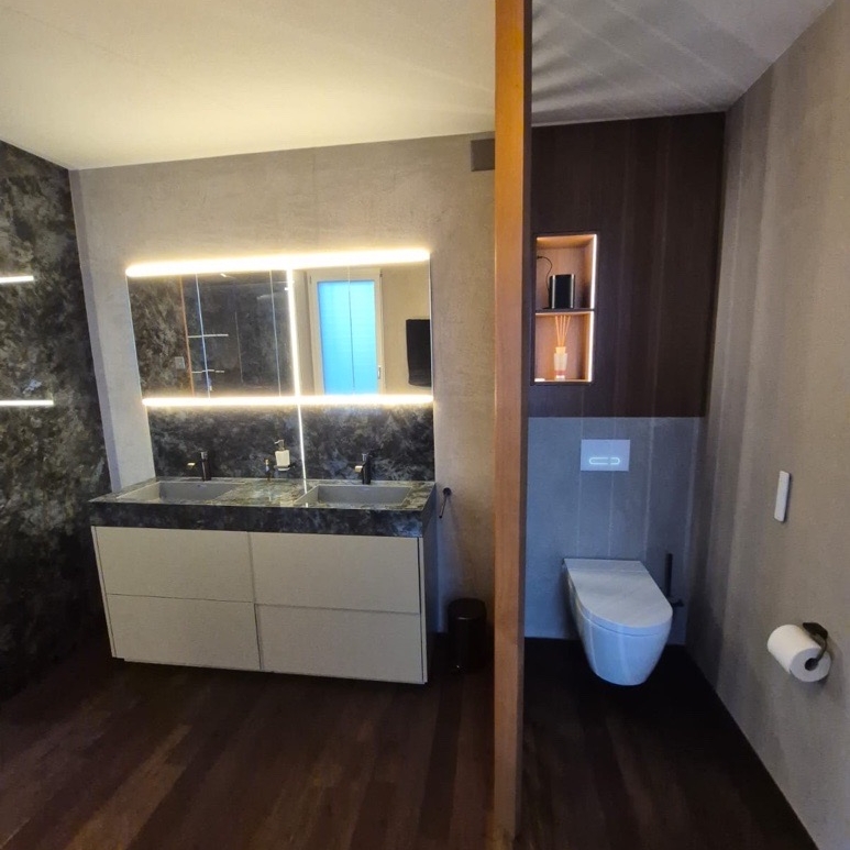 Nasszellenumbau in Wil durch die Hälg & Co. AG Bütschwil