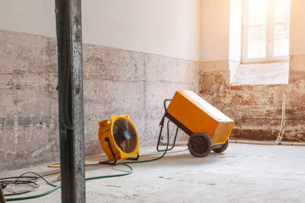 Wasserschadensanierung und Leckortung durch die Hälg & Co. AG Zürich