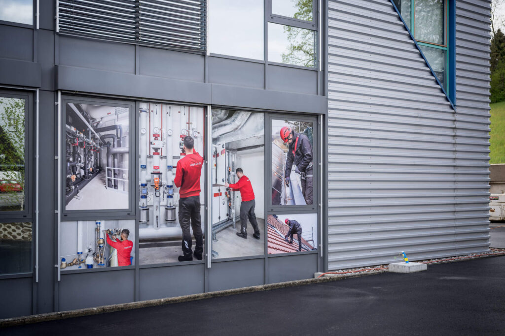 Standort der Hälg & Co. AG Fribourg - Givisiez.