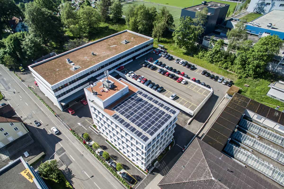 Hauptsitz der Hälg Group in St.Gallen